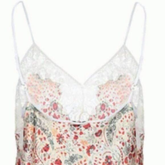 Paco Rabanne Floral Cami multi colored Size 6 - Picture 3 of 9